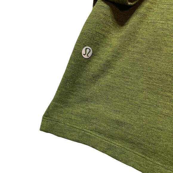 LULULEMON Men's Surge Warm Half Zip Green Size XL - Picture 8 of 9